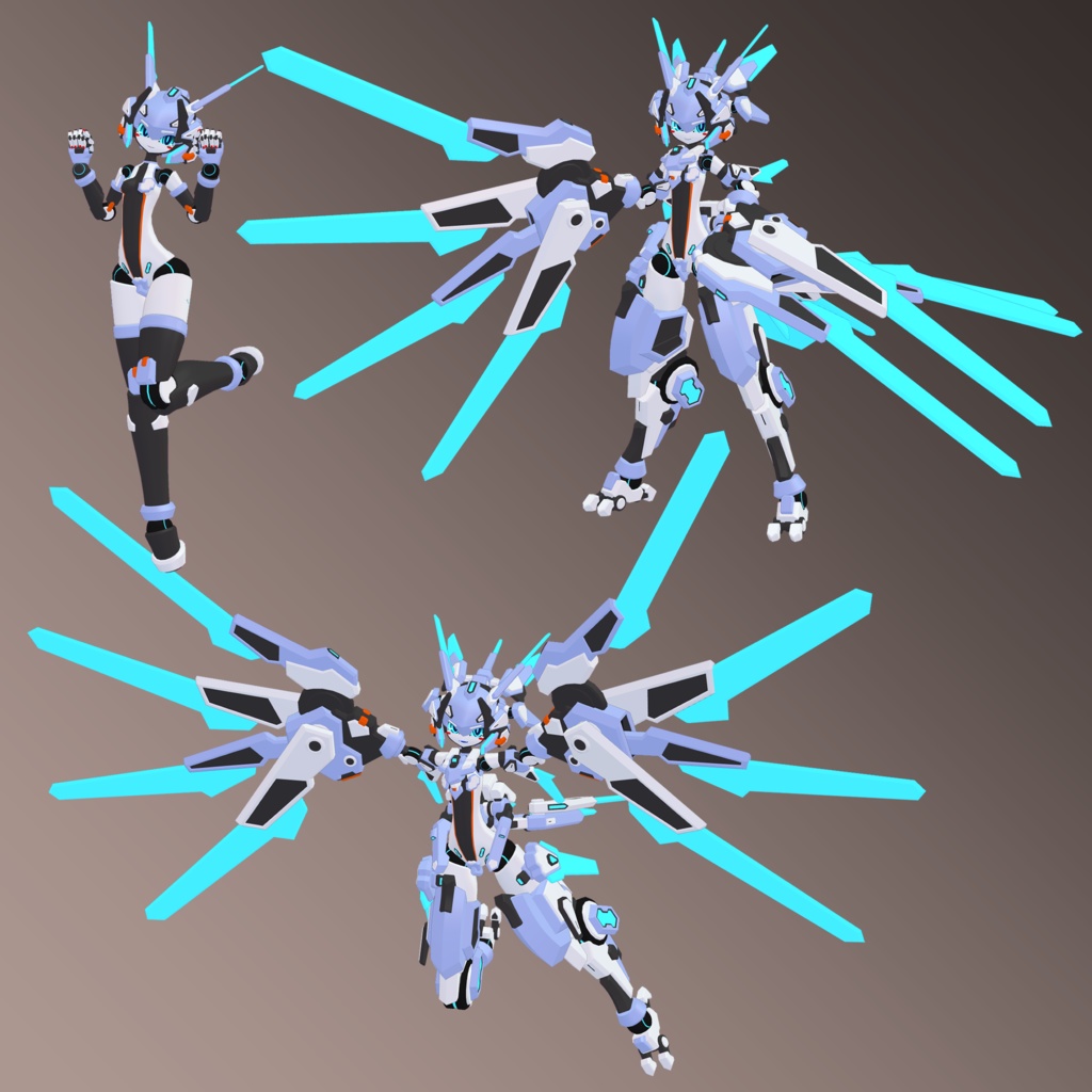 38式 天霧ちゃん (VRChat向け)