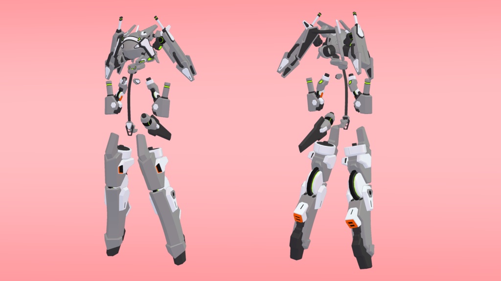 FT36 ArmorSet-01 (VRChat向け)