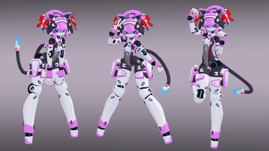 [通常版] 番外 舞風ちゃん (VRChat向け3Dモデル) - 如月開発 - 2/8