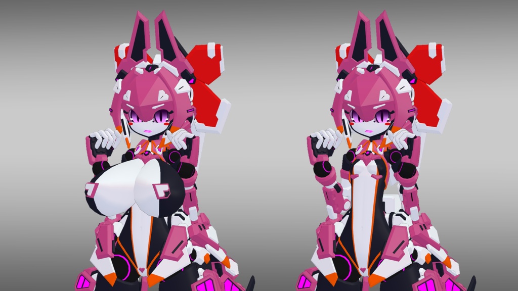 43式夜霧ちゃん (VRChat向け3Dモデル)
