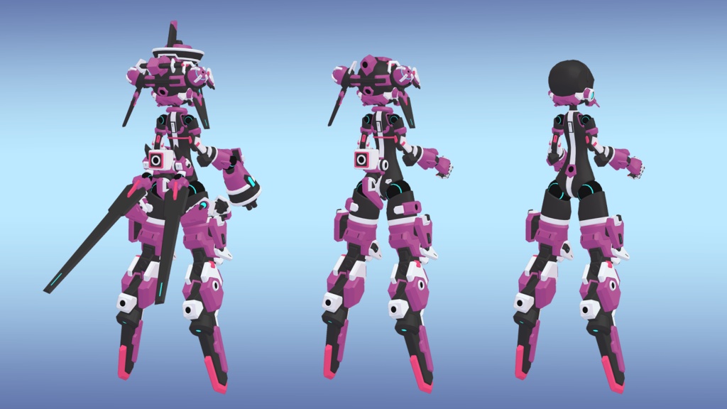 番外 谷風ちゃん (VRChat向け3Dモデル)