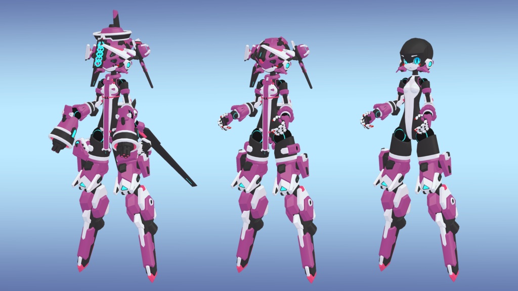 番外 谷風ちゃん (VRChat向け3Dモデル)