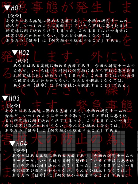 インセインシナリオ『ナイリバコ』