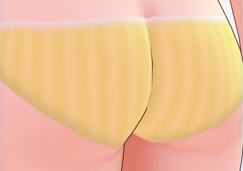 【無料あり/ベータ版 vroidテクスチャ】シンプルショーツ