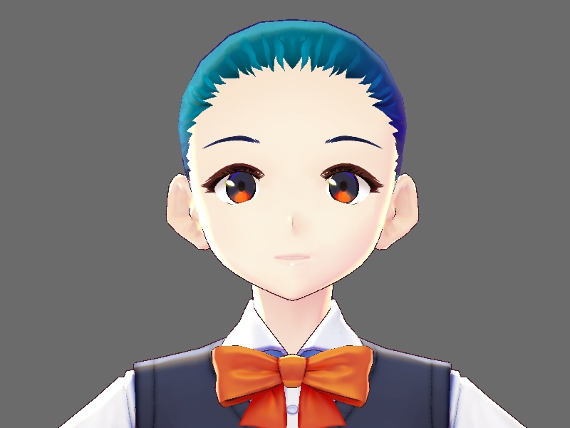 【無料あり/vroidテクスチャ/ベータ版用】さっぱり肌