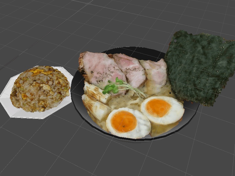 【無料】料理3Dデータ_Part1