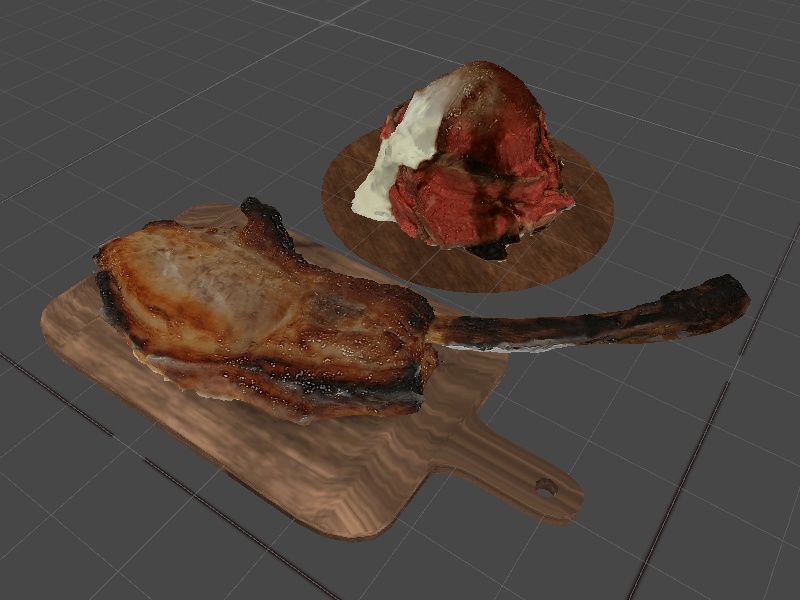 【無料】料理3Dデータ_Part1