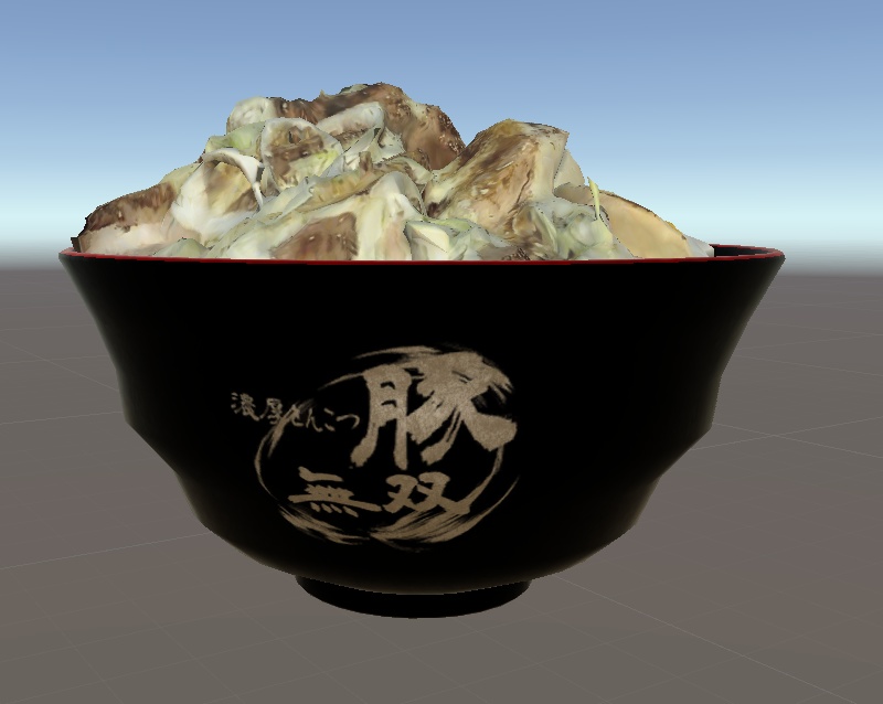 【無料】濃厚とんこつ豚無双_3Dデータ