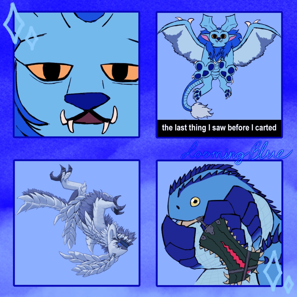 Scuffed Monster Hunter Doodles/Emote/Stickers