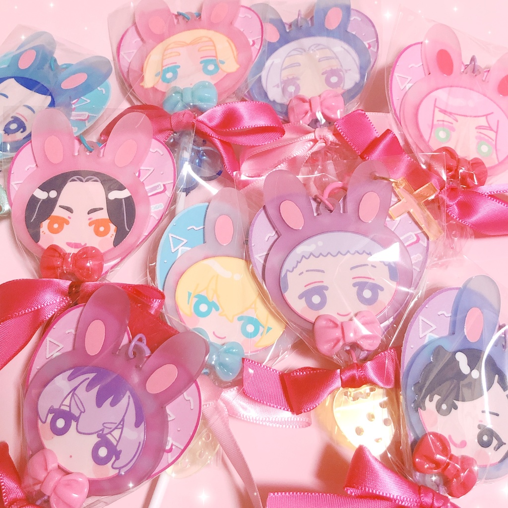 ロリポップアクリルキーホルダー