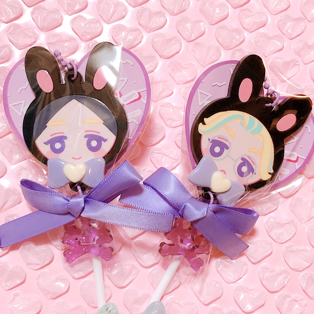 ロリポップキーホルダーはいたにver.