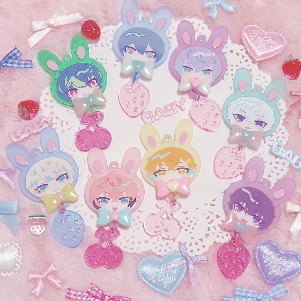 ♡ロリポップアクリルキーホルダー めちゃつえーver.♡