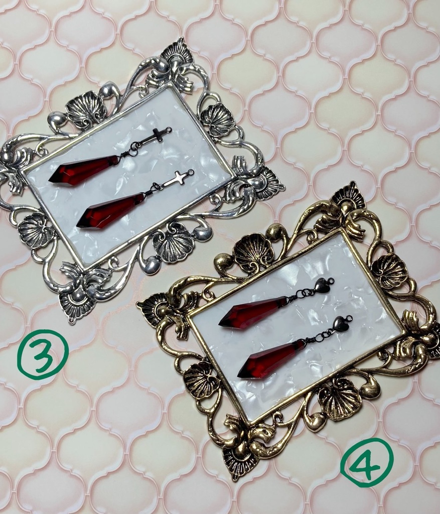 ペンデュラムピアス・ハロウィンVer.