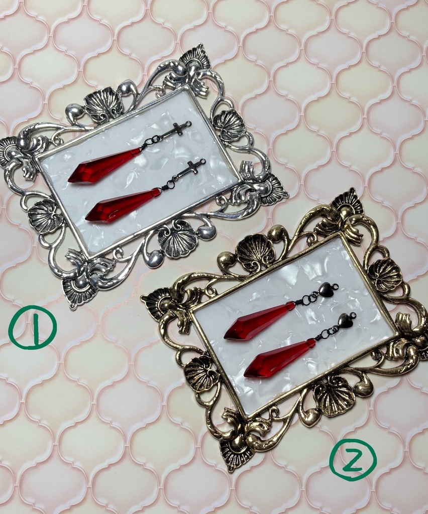 ペンデュラムピアス・ハロウィンVer.