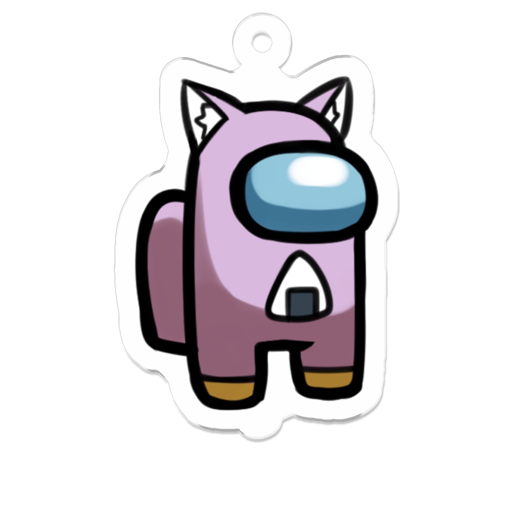 Nekomata Okayu Among Us アクリルキーホルダー Xiaokenshop Booth