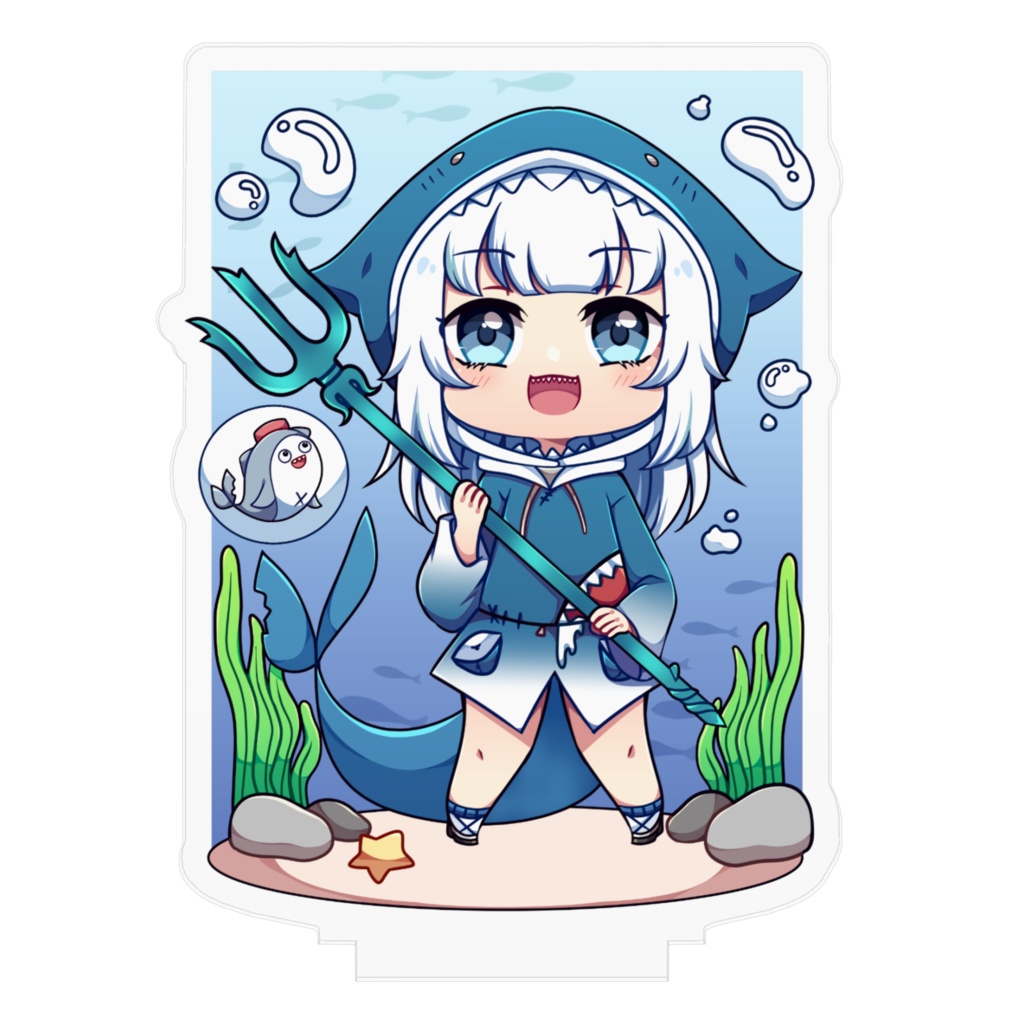 Acrylic Figure Gawr Gura がうる・ぐら