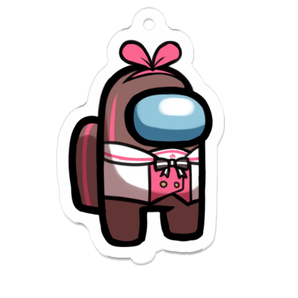 Kizuna Ai Among Us アクリルキーホルダー