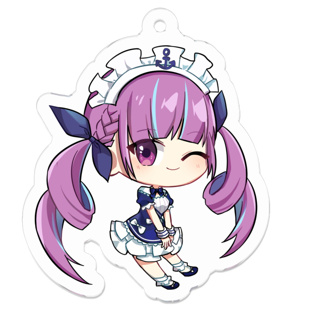 Minato Aqua Keychain ア...