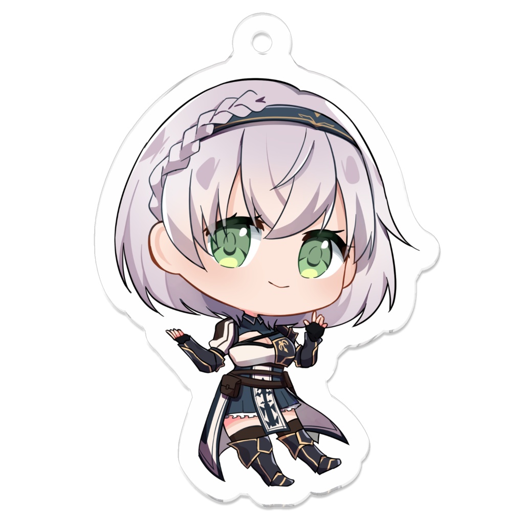 Shirogane Noel Keychain アクリルキーホルダー