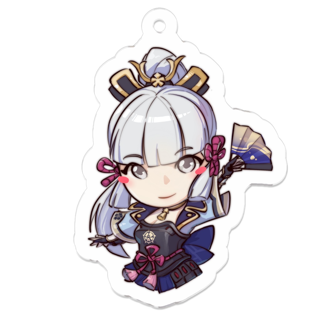Kamisato Ayaka Keychain Genshin Impact 原神