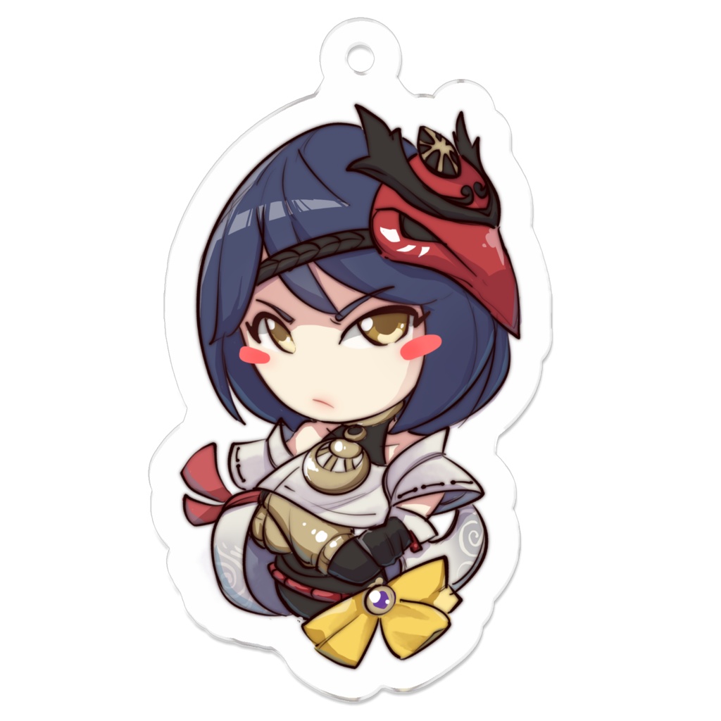 Kujou Sara Keychain Genshin Impact 原神