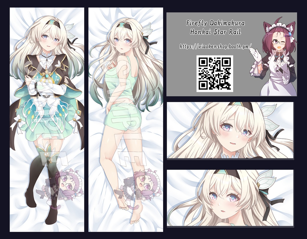 Dakimakura Firefly Honkai Star Rail 流萤