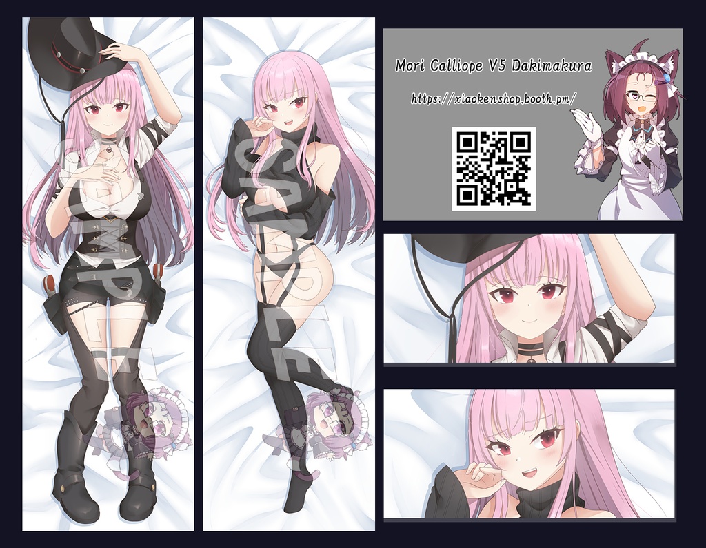 Dakimakura Mori Calliope V5 森 カリオペ