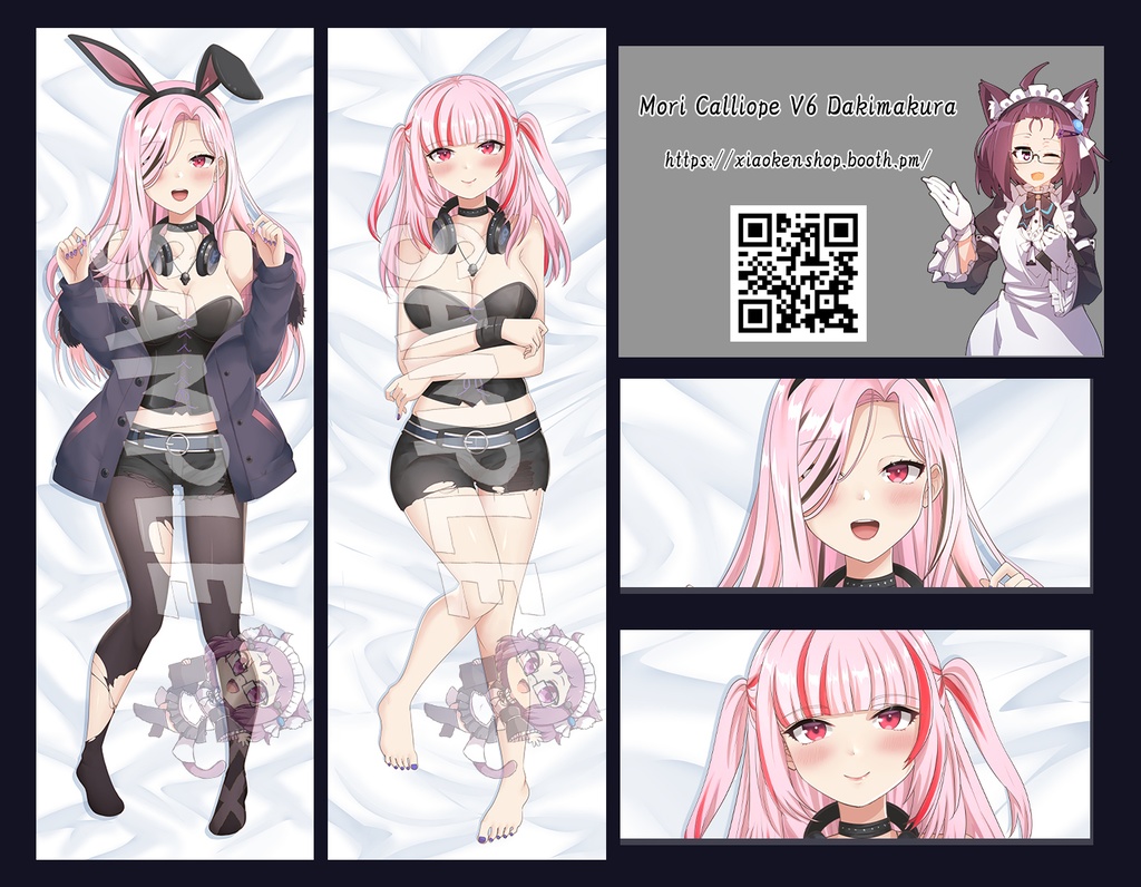 Dakimakura Mori Calliope V6 森 カリオペ