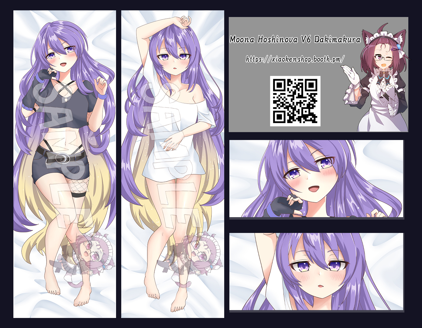 Dakimakura Moona Hoshi...