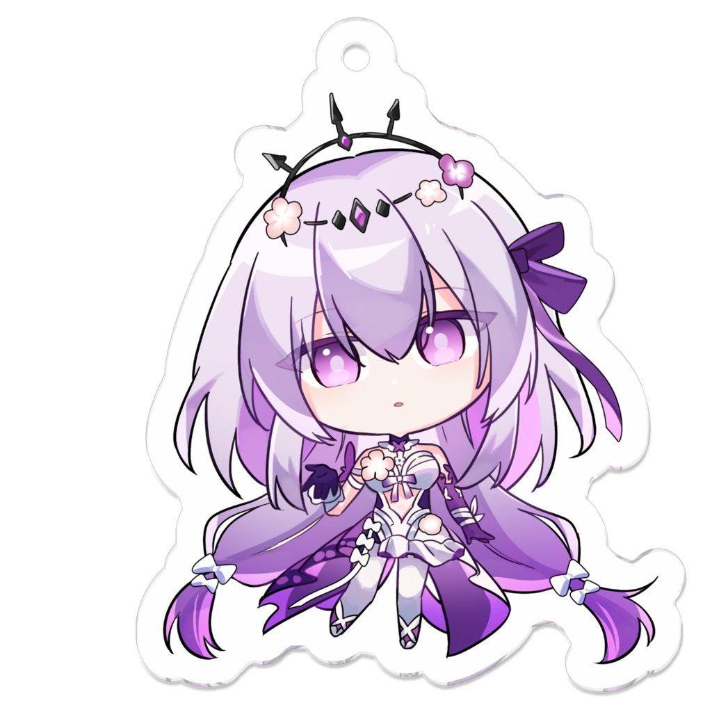 Castorice Honkai Star Rail Keychain キャストリス