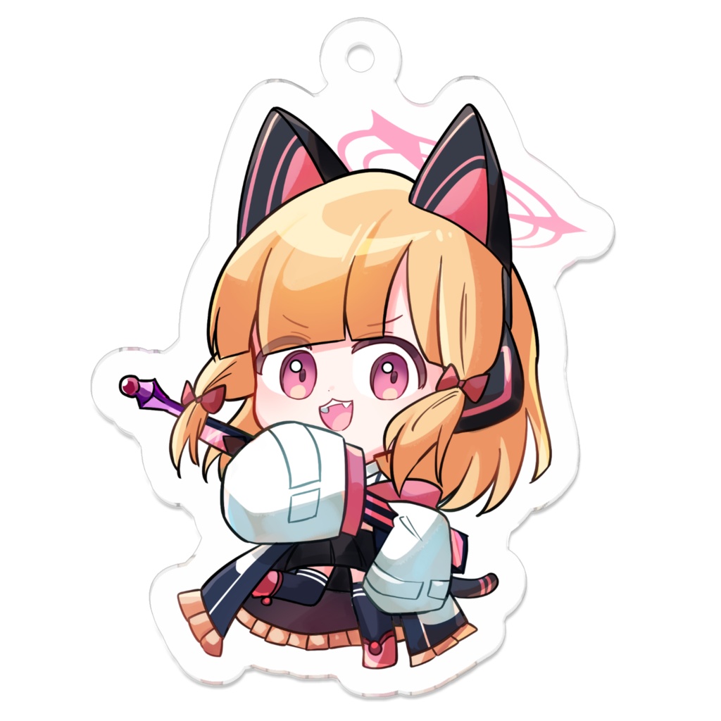 Momoi Blue Archive Keychain 才羽モモイ