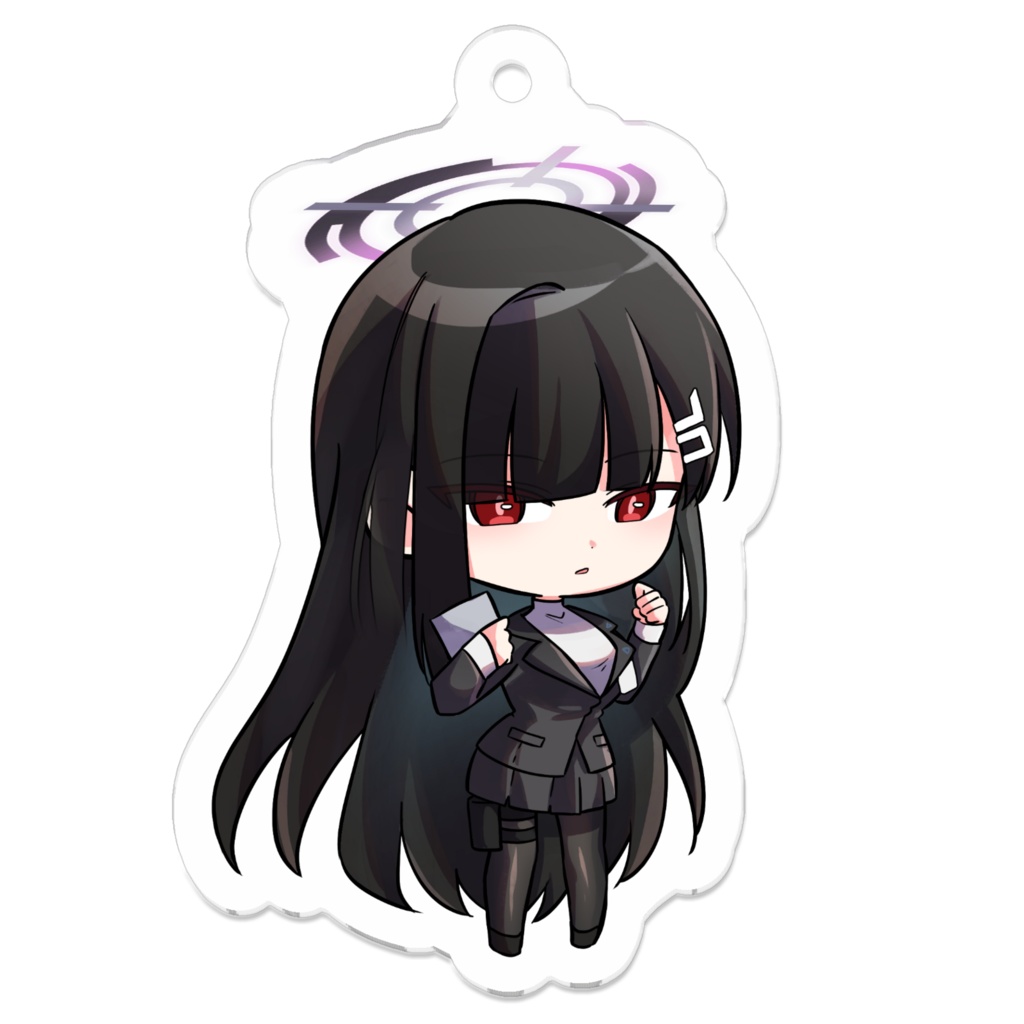Rio Blue Archive Keychain 調月リオ