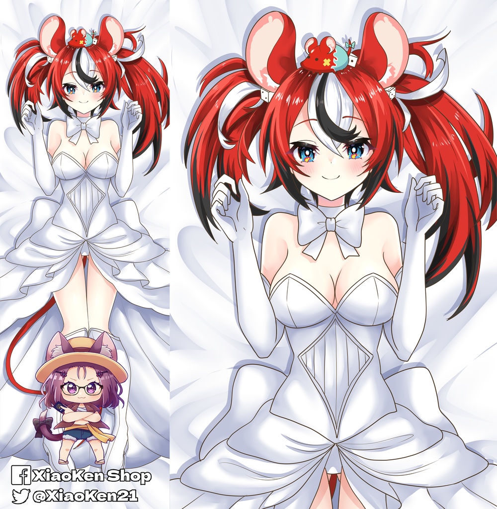 Dakimakura Hakos Baelz V4 ハコス・ベールズ