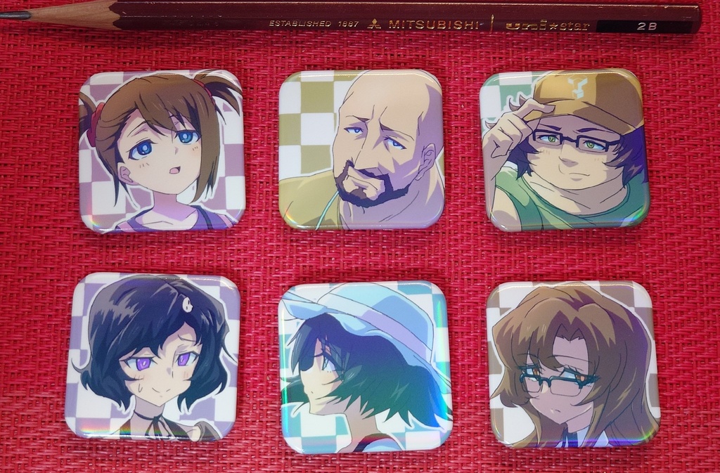 ラボメン缶バッジ