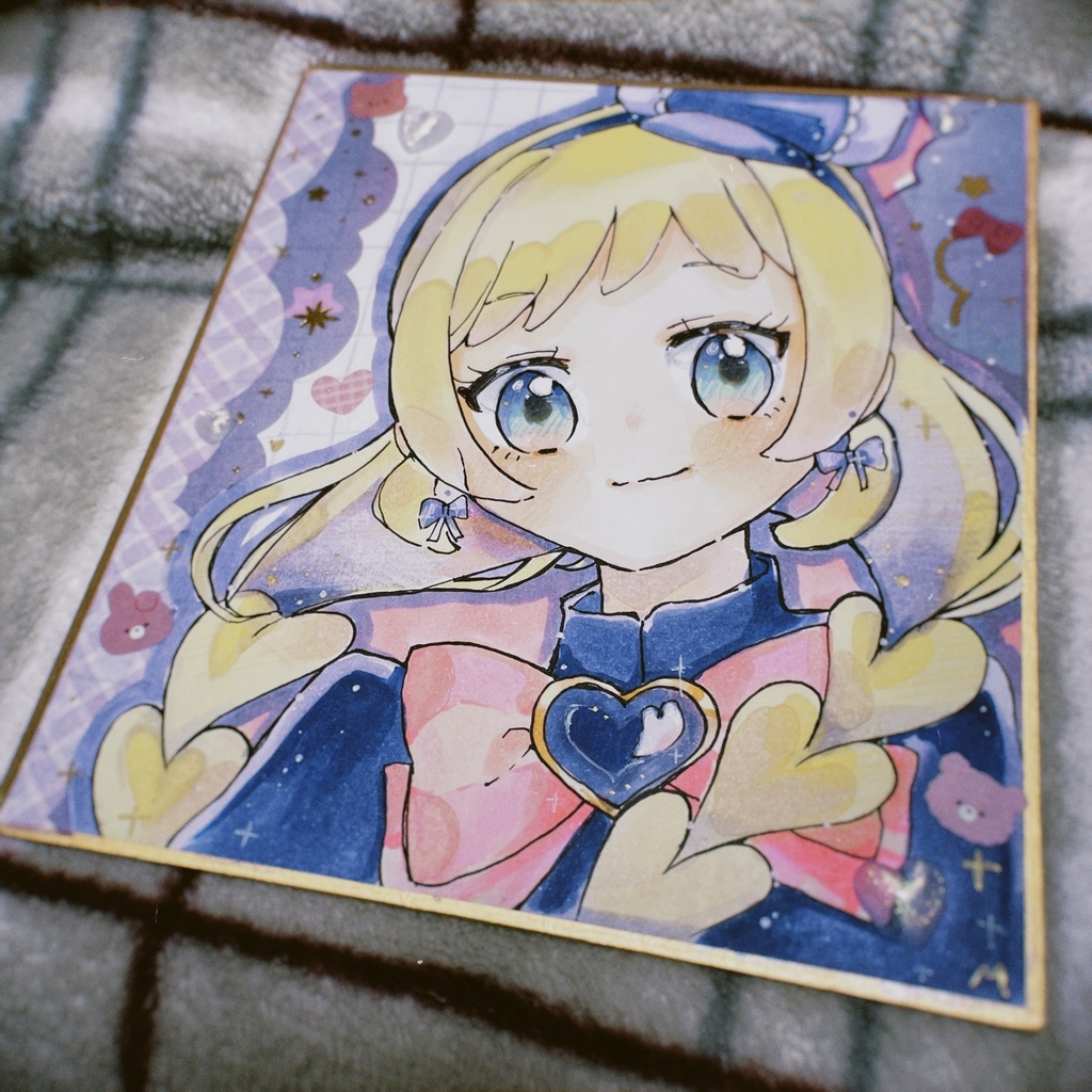 ファンアート 同人 手描きイラスト コピック わんだふるプリキュア 「キュアワンダフル」