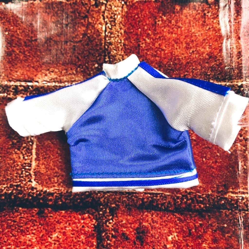 【ジャケット】💙🤍青✖️白のクールなジャケット オビツ11ねんどろいどどーるサイズ