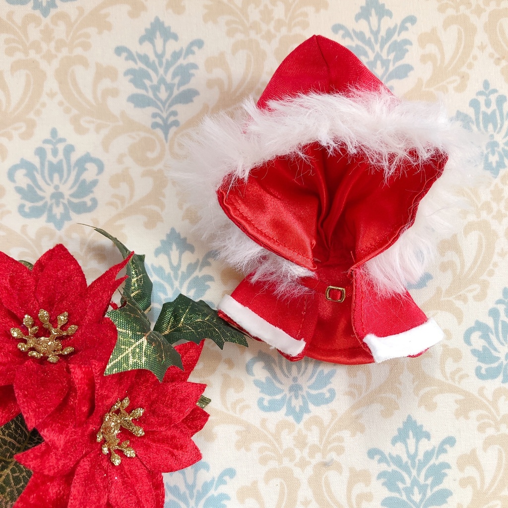 🎄レッド❄️❤️サンタケープ オビツ11 ねんどろいどどーる兼用