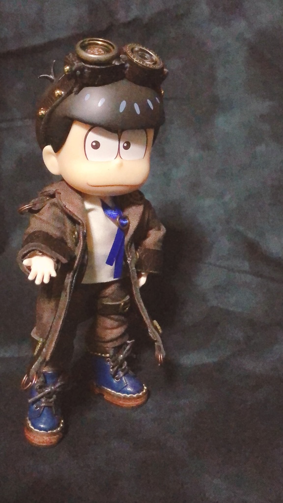 【4点セット】スチームパンクジャケット4点セット オビツ11ねんどろいどどーる兼用