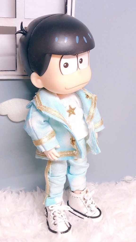 🎂キラキラ⭐️天使のアイドル衣装上下3点セット⭐️オビツ11 ねんどろいどどーる