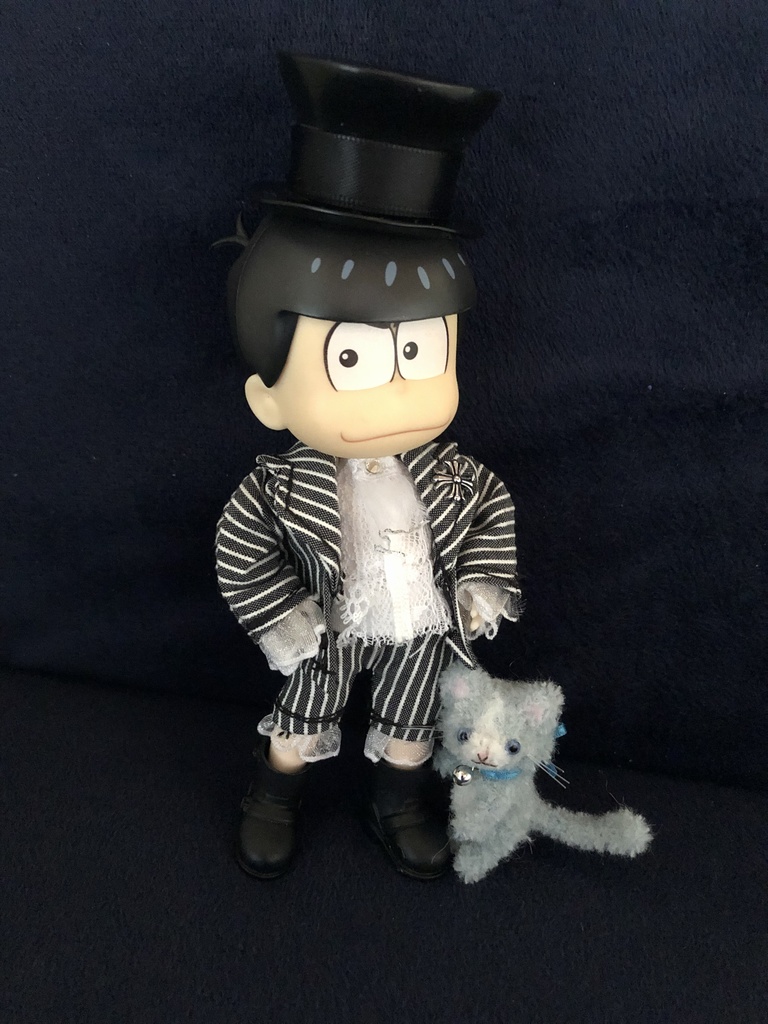 【3点セット】ゴスロリ伯爵衣装3点セット オビツ11ねんどろいどどーる兼用