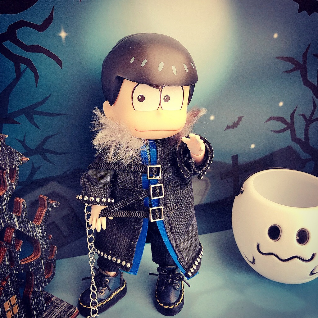 【3点セット】🧟♂️👻彷徨うフランケンシュタイン衣装オビツ11ねんどろいどどーる