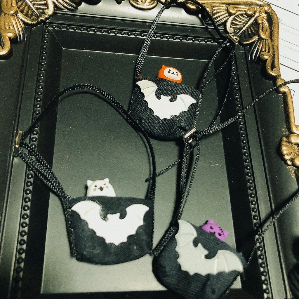 【バッグ】👾モンスターキャンディ入り、キャンディバッグ🍭ぬいオビツ11 ねんどろいどどーるにも