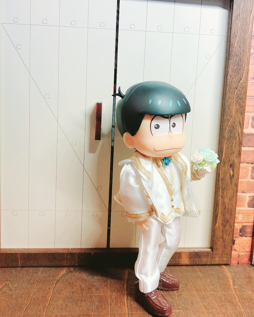 【🌹7色選べます】🤍ホワイトウェディングスーツ3点セット オビツ11ねんどろいどどーる兼用