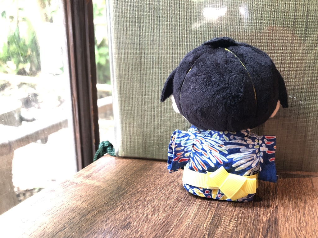 【浴衣着物】花火柄浴衣着物 ぷちマス 10センチぬい ぬいのボディS