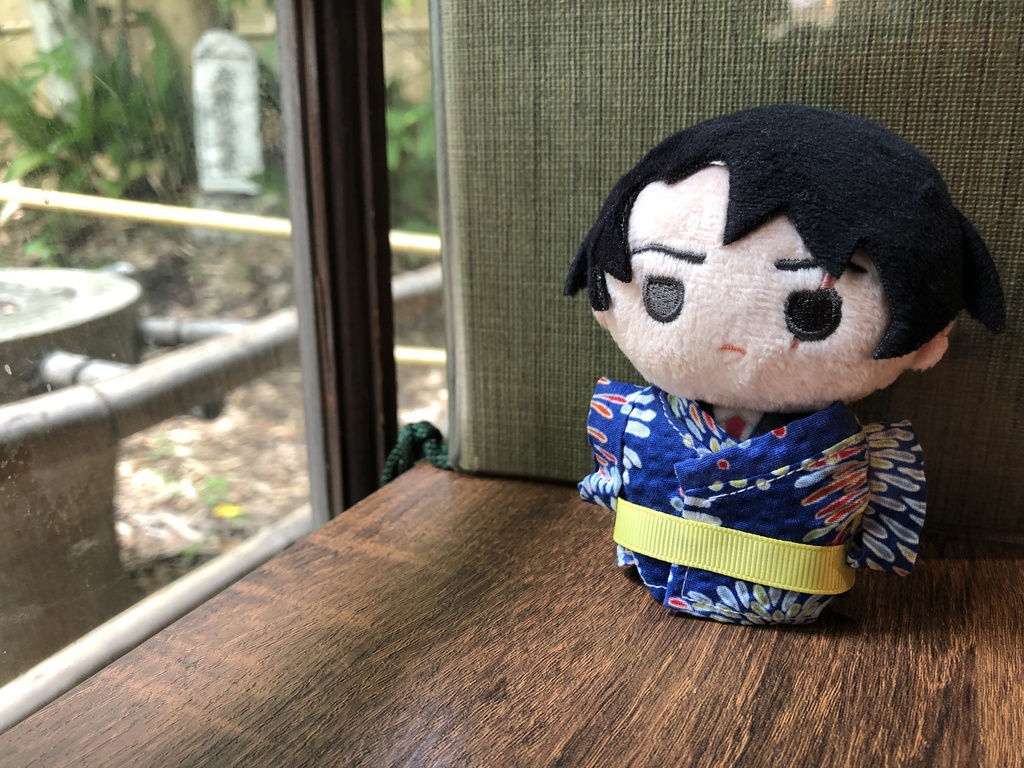 【浴衣着物】花火柄浴衣着物 ぷちマス 10センチぬい ぬいのボディS