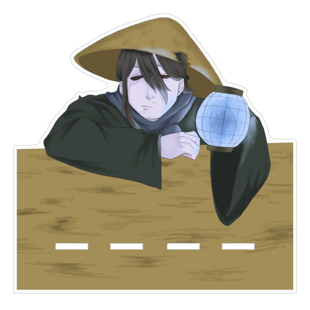 のぞき見スマホスタンド