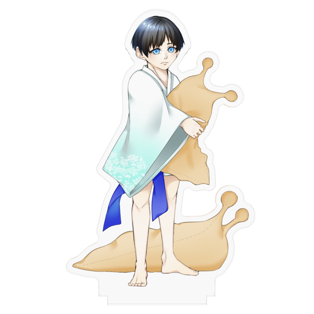 雨降り小僧のアクリルフィギュア