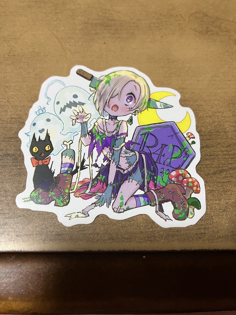 白坂小梅ハロウィンシールセット