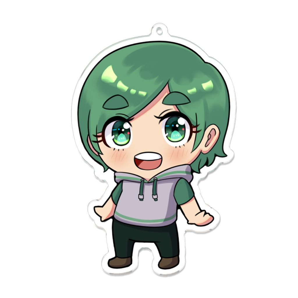 太眉ちゃんアクリルキーホルダー