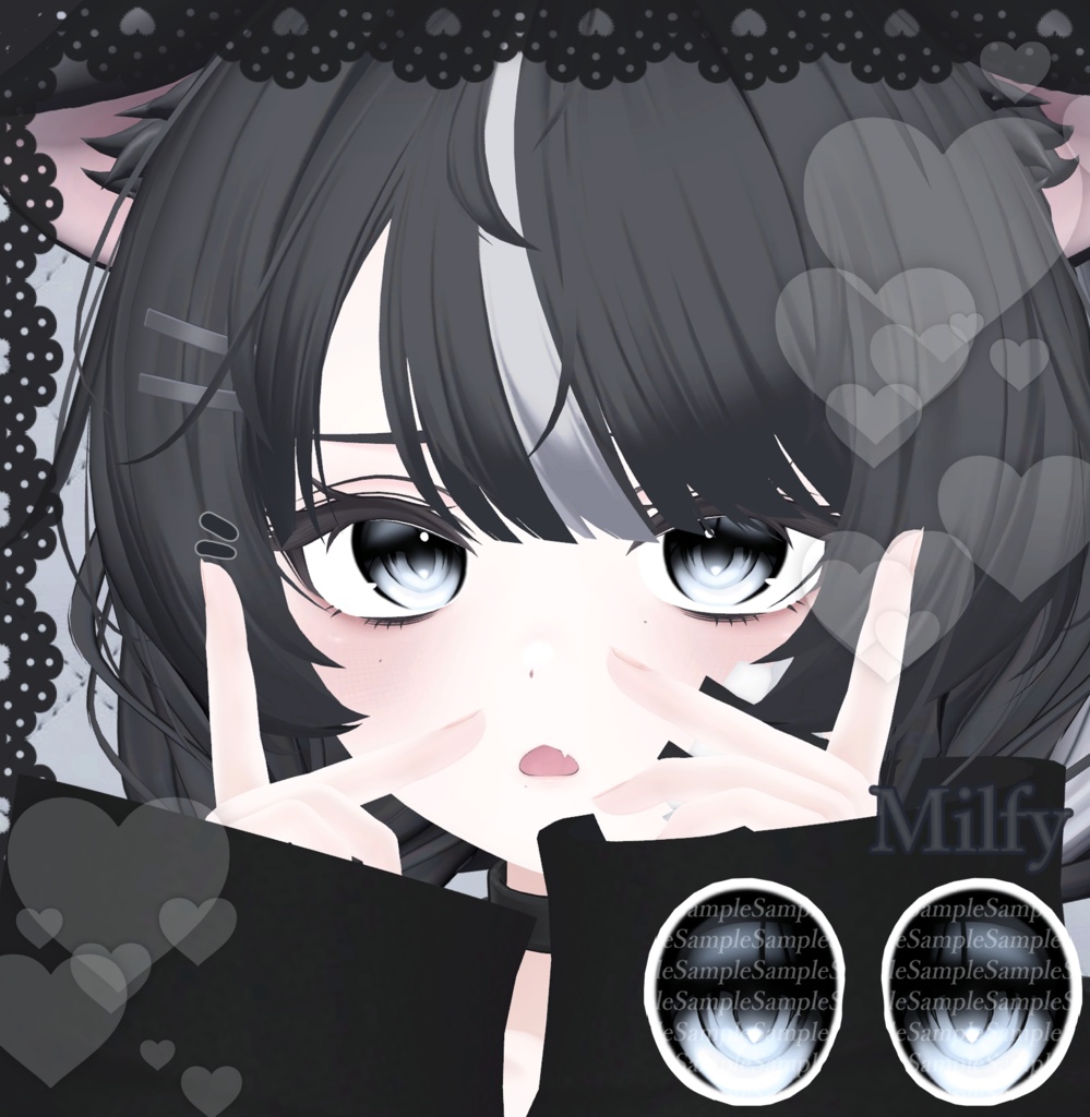 ♥ {4アバター対応} Nyaー Eye Texture